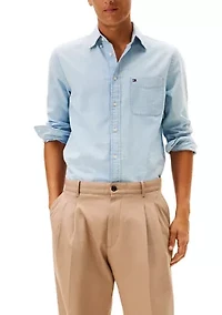 Men's Chambray Pocket Shirt