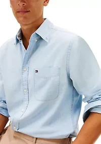 Men's Chambray Pocket Shirt