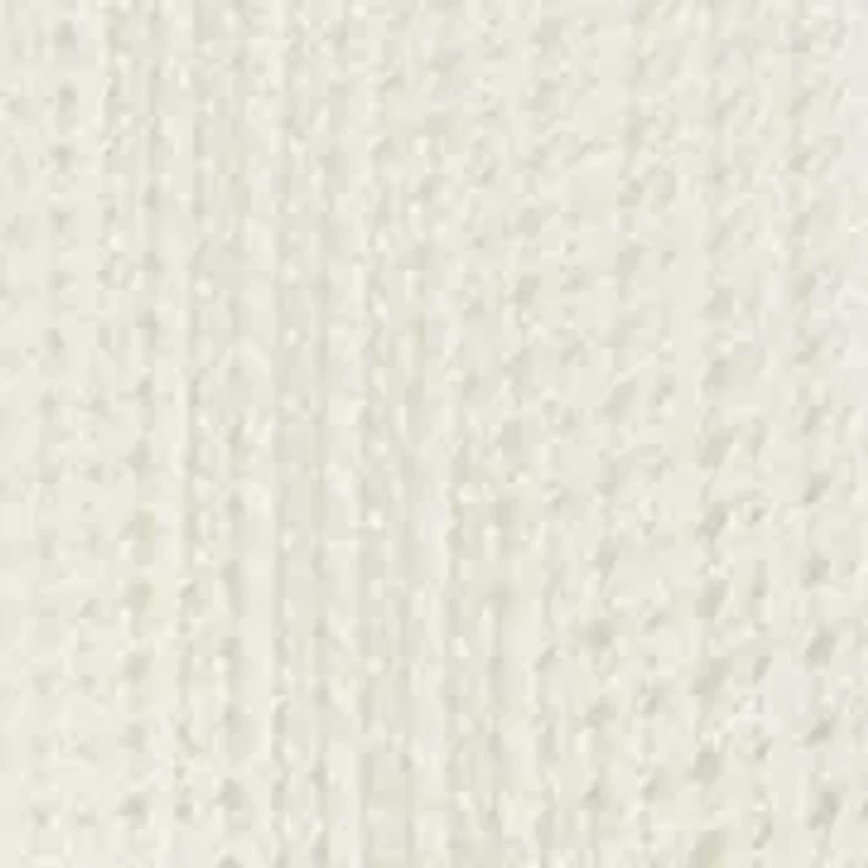Men's Solid Open-Knit Polo Shirt