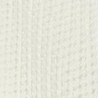 Men's Solid Open-Knit Polo Shirt