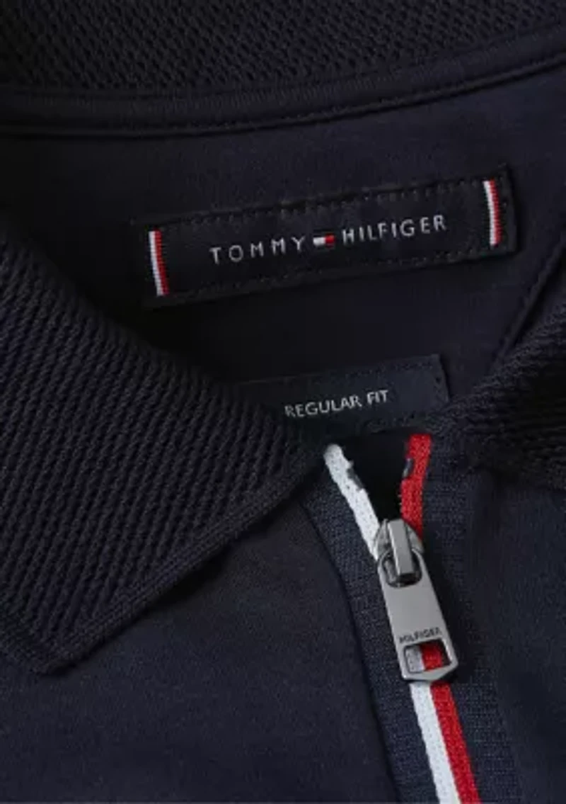 Interlock Zip Regular Fit Polo Shirt