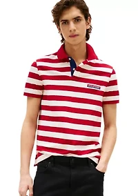 Stripe Polo Shirt