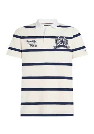 Short Sleeve Classic Fit Rugby T-Shirt