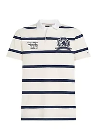 Short Sleeve Classic Fit Rugby T-Shirt