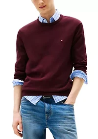 Essential Cotton Crew Sweater
