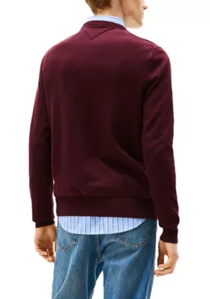 Essential Cotton Crew Sweater
