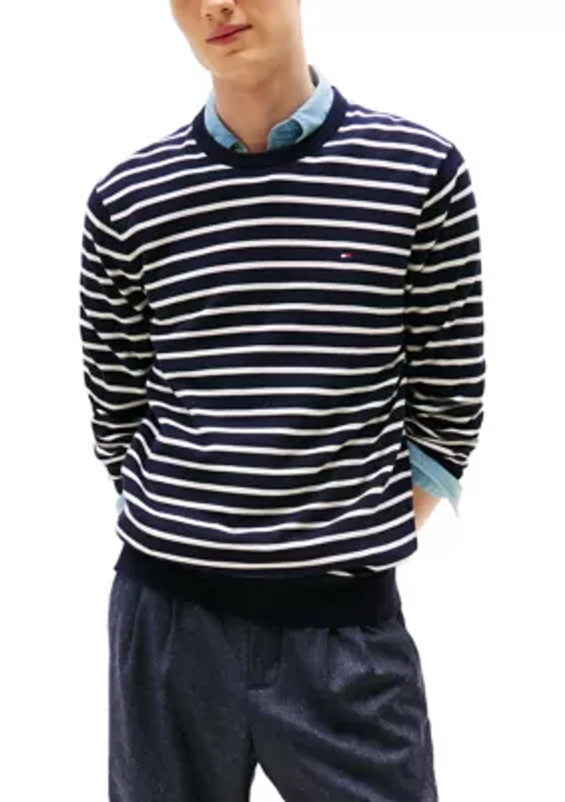 Essential Cotton Crew Sweater