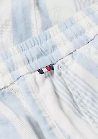 Stripe Drawstring Shorts