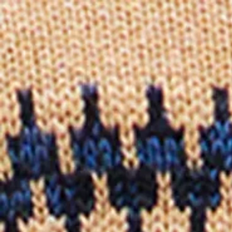 Fairisle Wool Blend Rollneck Sweater