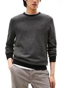 Herringbone Crewneck Sweater