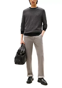 Herringbone Crewneck Sweater