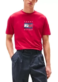 Short-Sleeve 1985 Flag Graphic T-Shirt