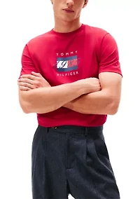 Short-Sleeve 1985 Flag Graphic T-Shirt