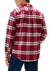 Seasonal Tartan Flannel Shirt