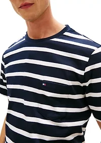 Men's Essential Striped Pocket Shirt
