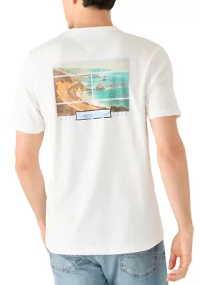 Coast Photo Print T-Shirt