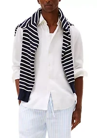 Men's Long Sleeve Linen Shirt