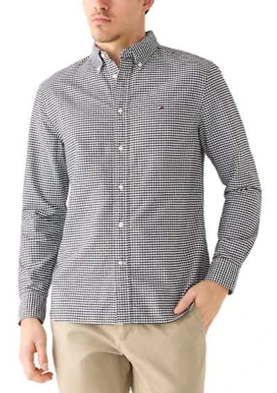 Men's Heritage Gingham Oxford Long Sleeve Shirt