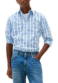 Men's Check Flex Poplin Shirt
