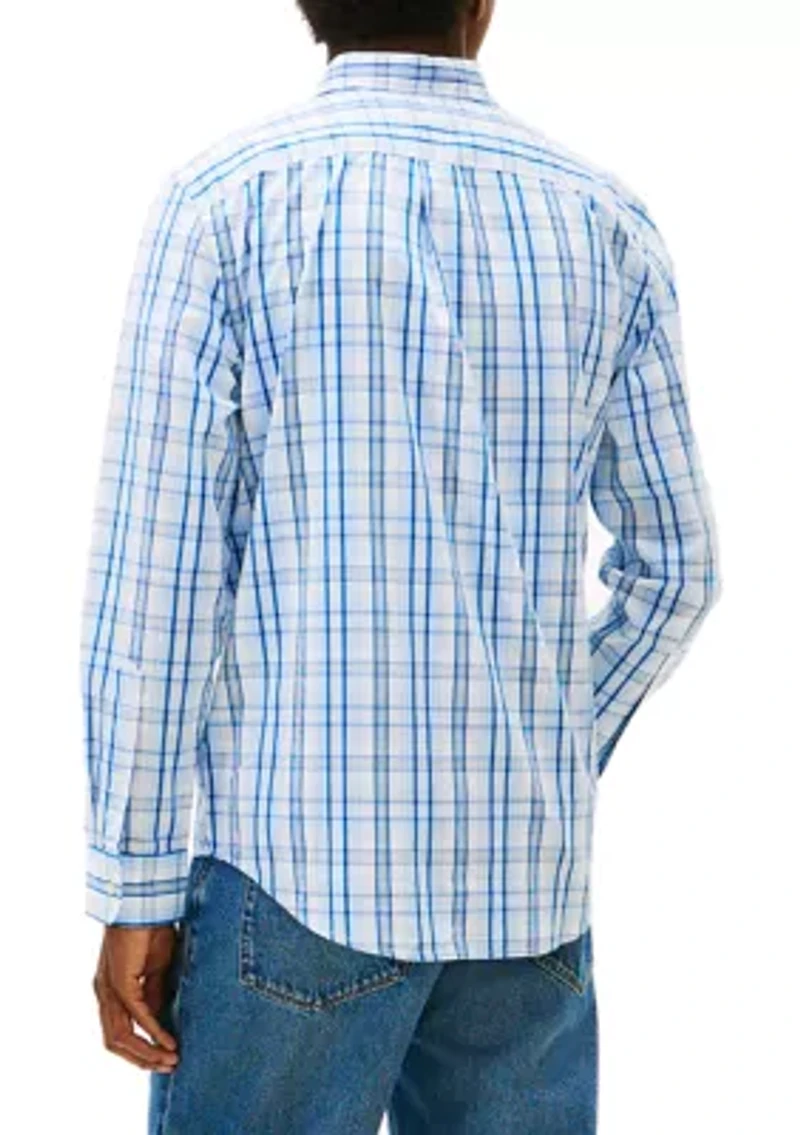 Men's Check Flex Poplin Shirt