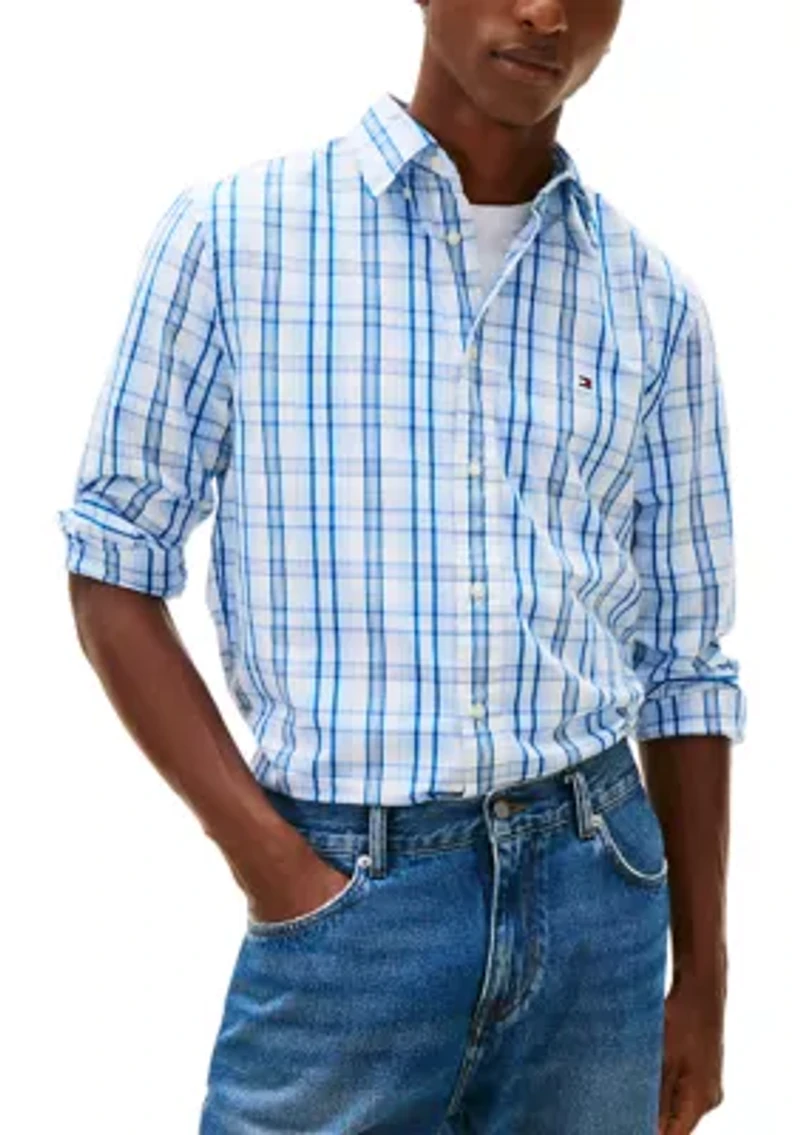 Men's Check Flex Poplin Shirt