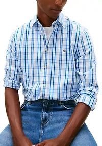 Men's Check Flex Poplin Shirt