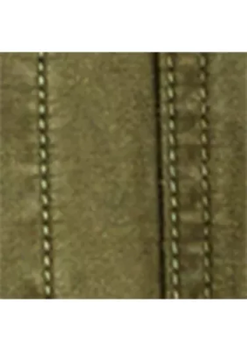 Men's Garment Dyed Utility Shirt Jacket