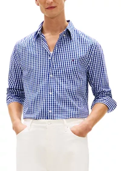 Men's Flex Poplin Gingham Shirt