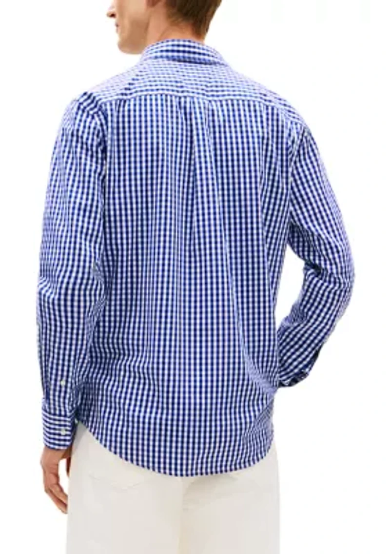 Men's Flex Poplin Gingham Shirt