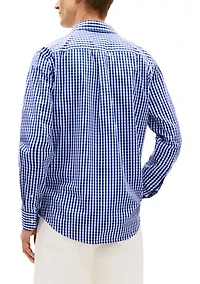 Men's Flex Poplin Gingham Shirt