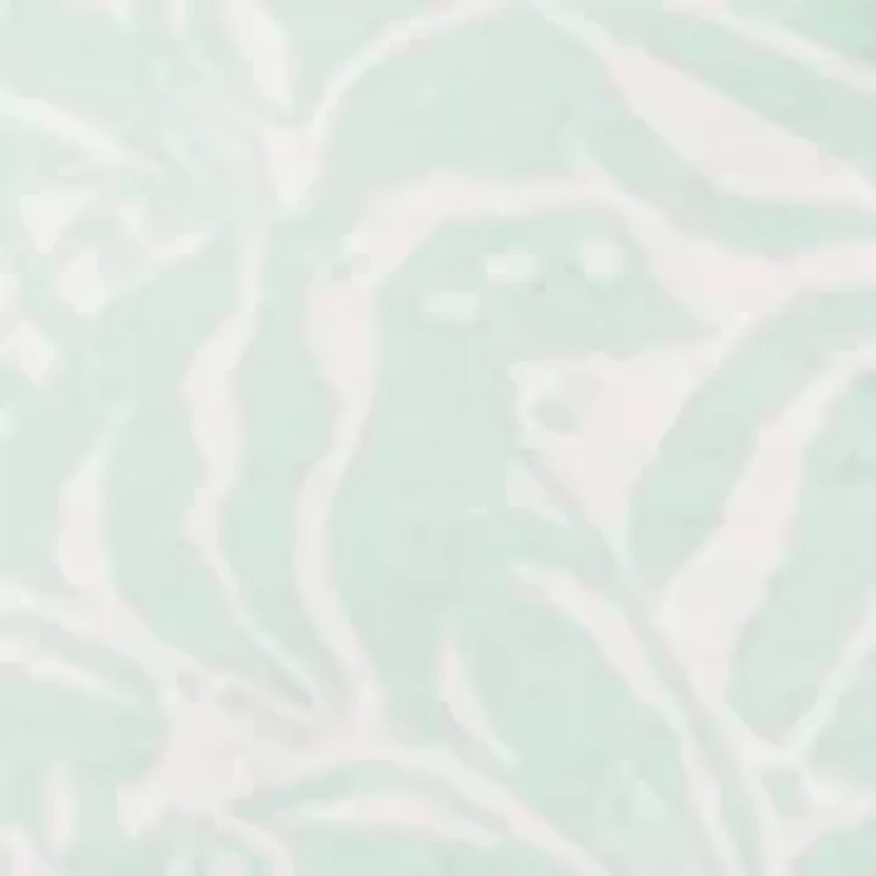 Men's Short Sleeve Linen Blend Printed Shirt