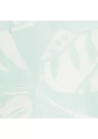 Men's Short Sleeve Linen Blend Printed Shirt