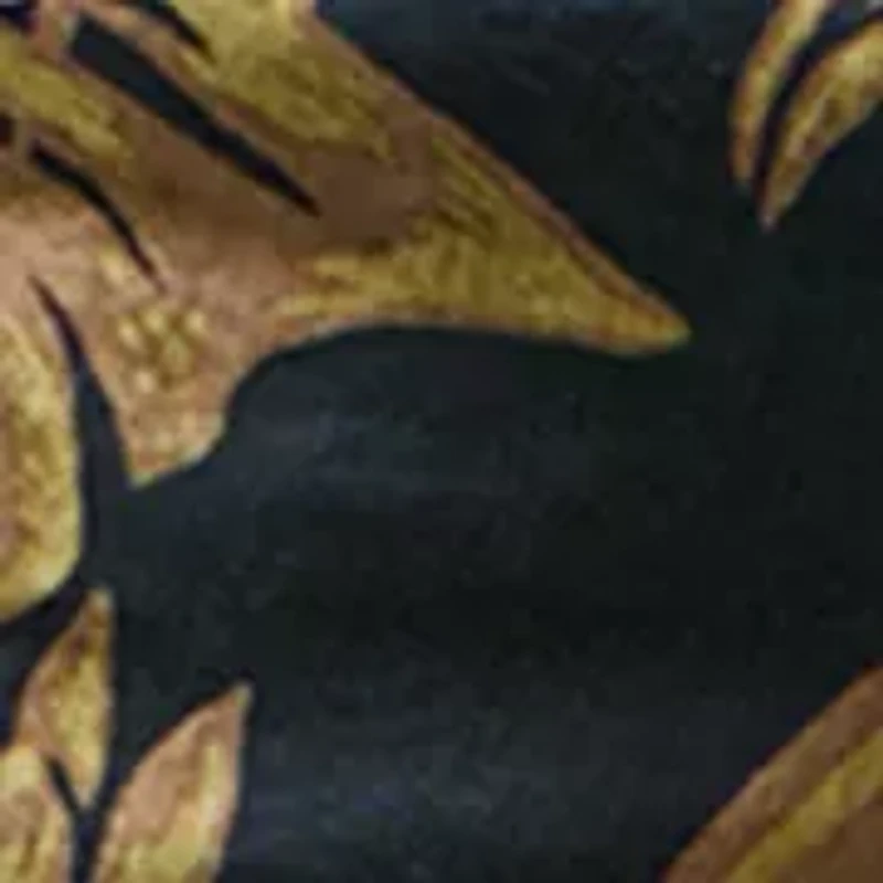 Men's Linen Floral Pull On Shorts