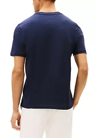 Men's Embroidered Flag T-Shirt