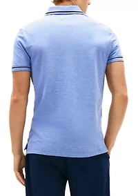 Men's Oxford Two Tone Polo Shirt