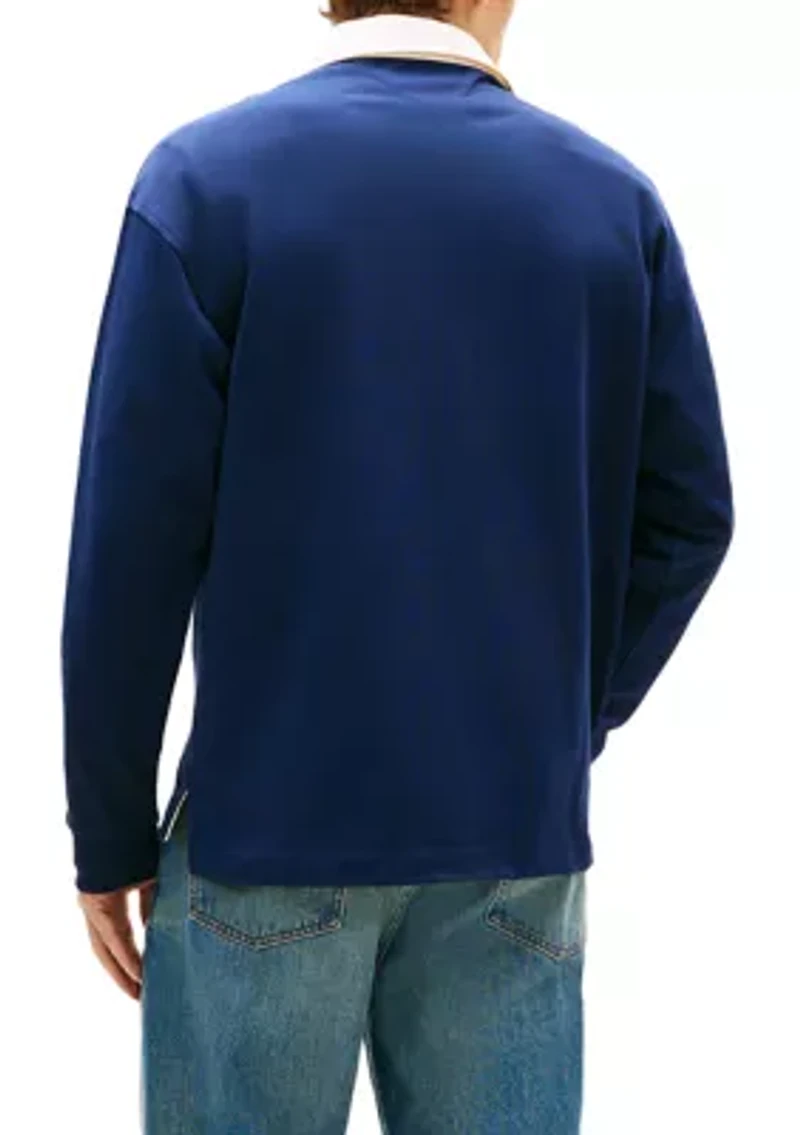 Men's Flag Rugby Long Sleeve Shirt