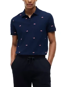 Men's Embroidered Polo Shirt