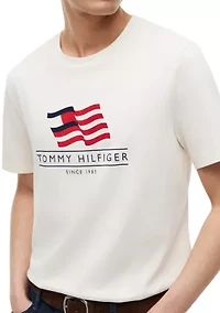 Men's Logo Flag Graphic T-Shirt