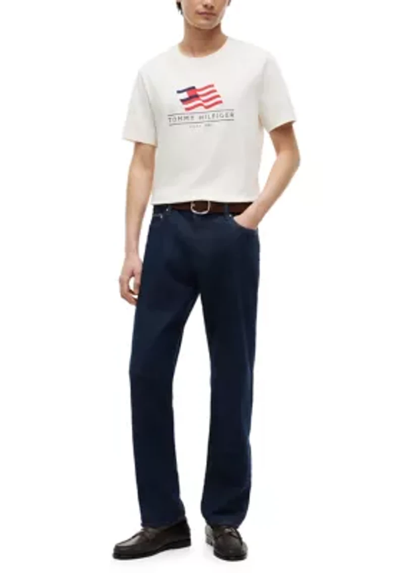 Men's Logo Flag Graphic T-Shirt