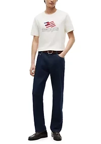 Men's Logo Flag Graphic T-Shirt