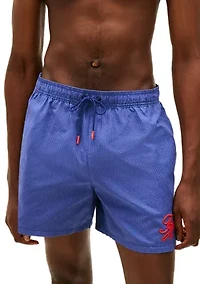 Men's Ithaca Script Swim Trunks