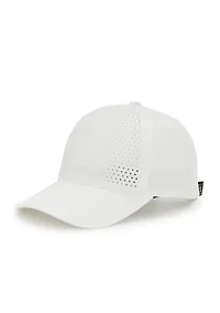 Men's Logo Ventilated Solid Color Baseball Cap