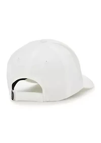 Men's Logo Ventilated Solid Color Baseball Cap
