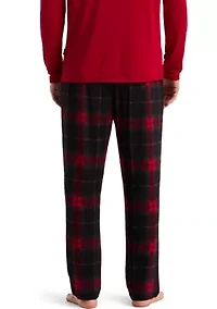 Men's Deluxe Touch Windowpant Plaid Pant
