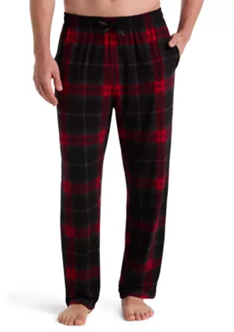 Men's Deluxe Touch Windowpant Plaid Pant