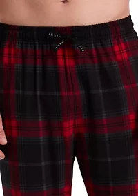 Men's Deluxe Touch Windowpant Plaid Pant