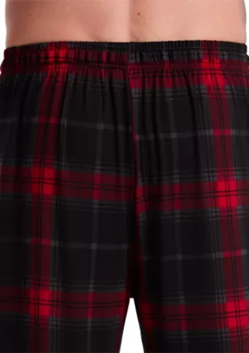 Men's Deluxe Touch Windowpant Plaid Pant