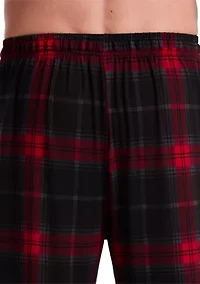 Men's Deluxe Touch Windowpant Plaid Pant