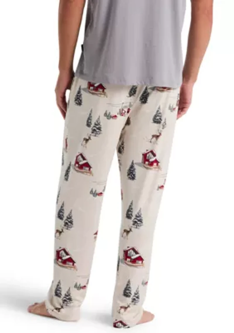 Deluxe Touch Snow Day Pajama Pants