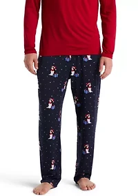 Men's King Charles Printed Deluxe Touch Pajama Pants